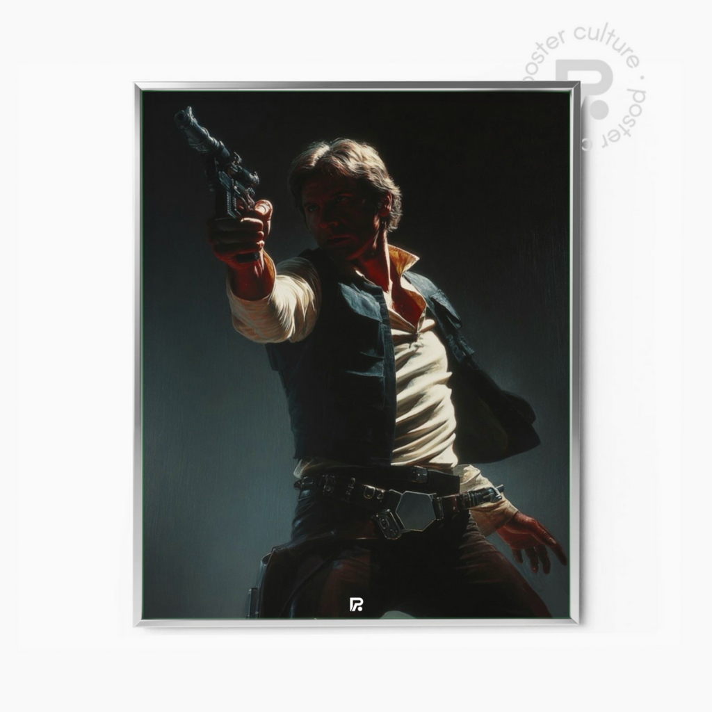 Star Wars – Han Solo apuntando primero, el espíritu rebelde