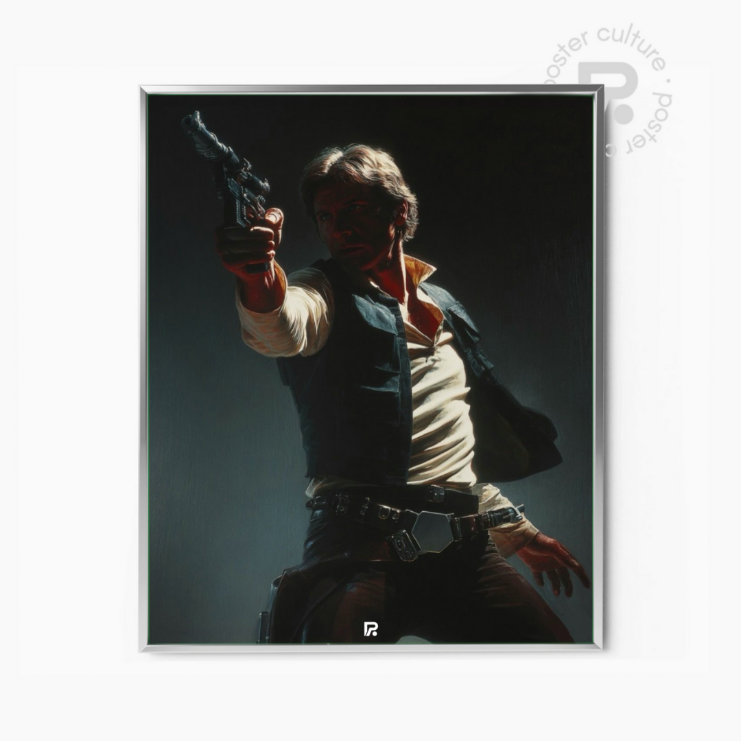 Star Wars – Han Solo apuntando primero, el espíritu rebelde