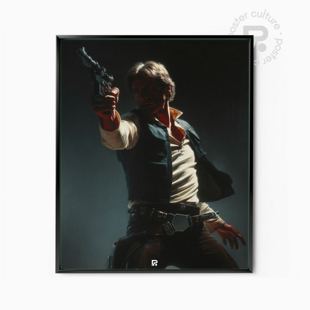 Star Wars – Han Solo apuntando primero, el espíritu rebelde