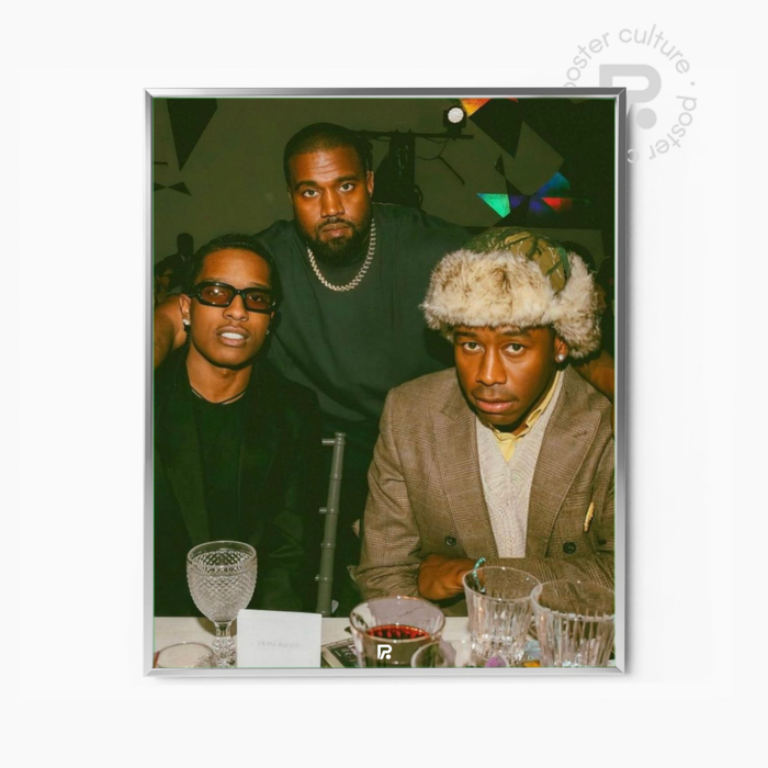 A$AP Rocky, Kanye West, Tyler The Creator