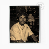 Póster Retrato Artista Moderno