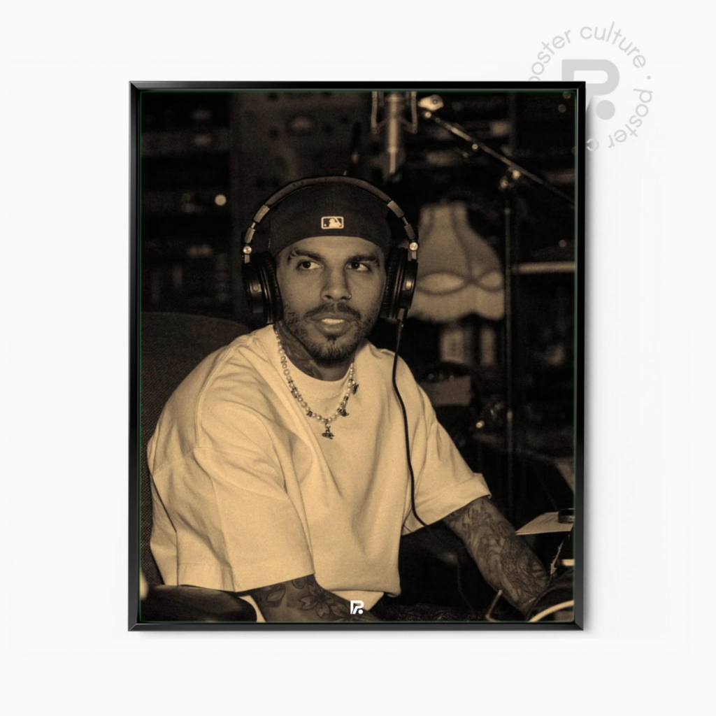 Póster Retrato Artista Moderno