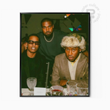 A$AP Rocky, Kanye West, Tyler The Creator