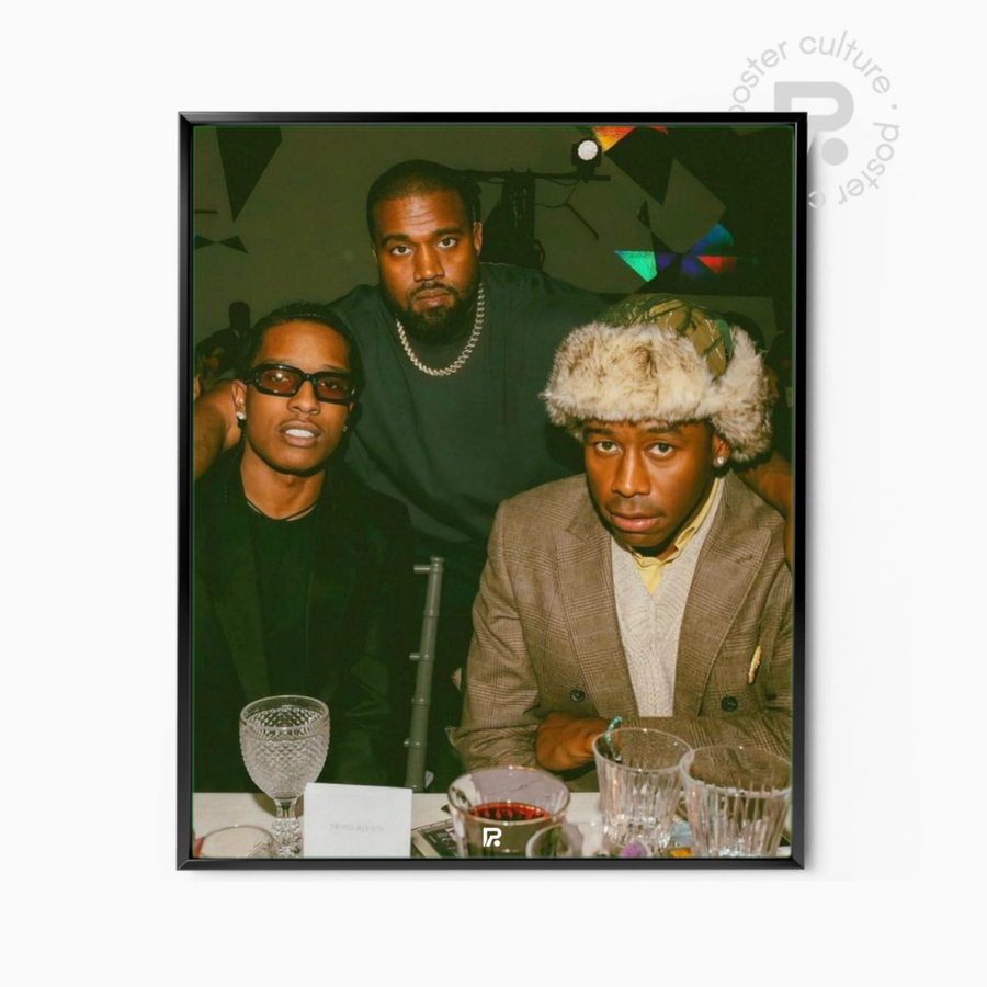 A$AP Rocky, Kanye West, Tyler The Creator