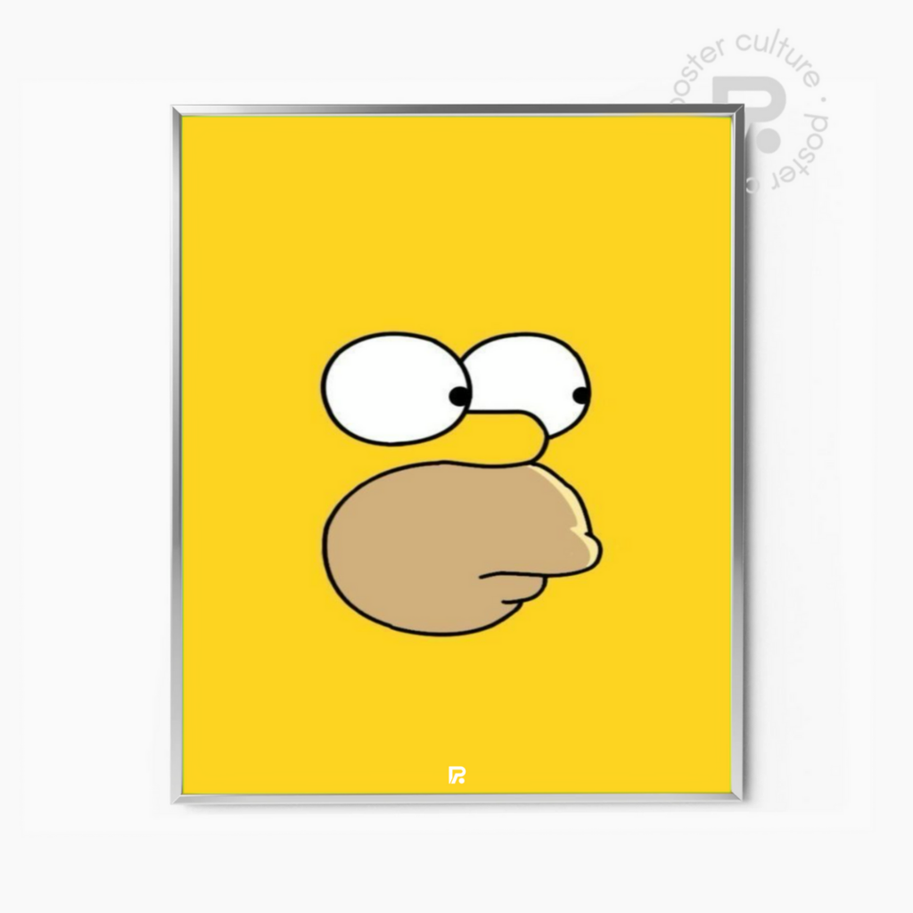 Los Simpson – Homer Simpson en modo minimal