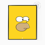Los Simpson – Homer Simpson en modo minimal