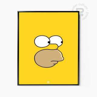 Los Simpson – Homer Simpson en modo minimal