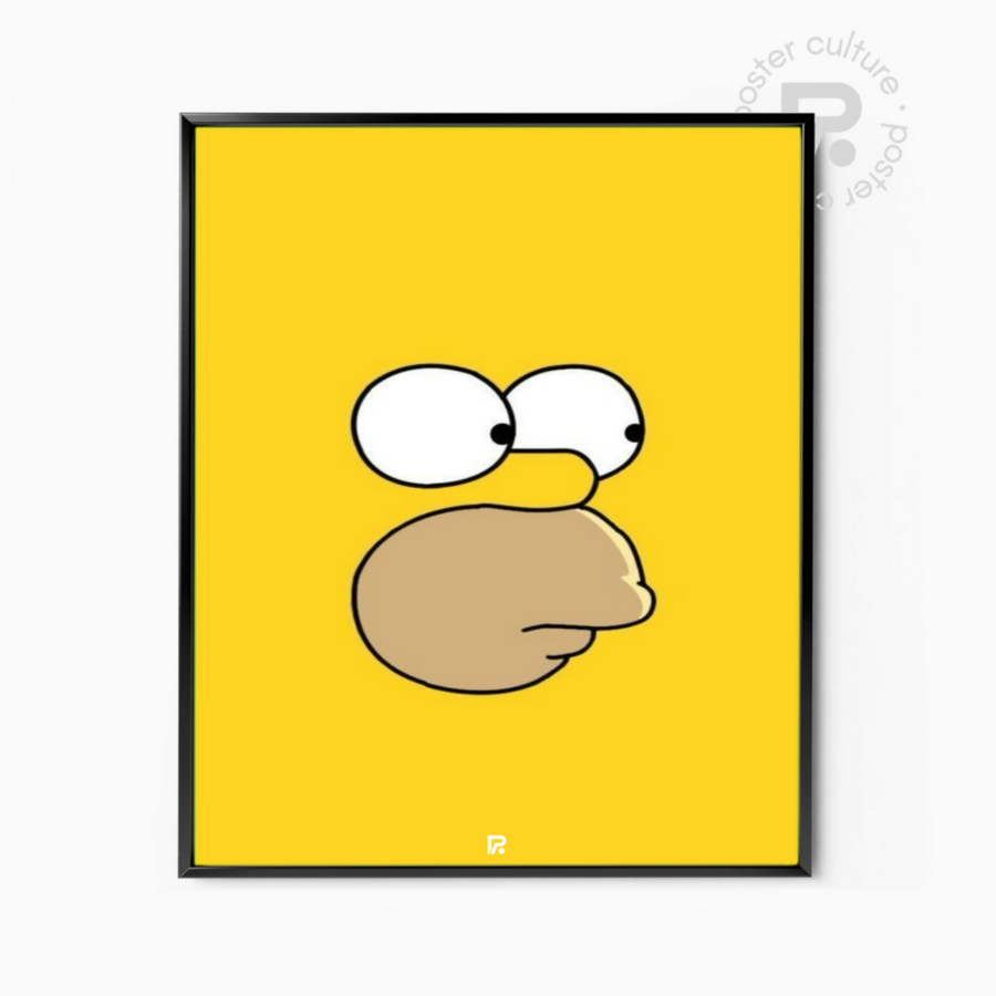 Los Simpson – Homer Simpson en modo minimal