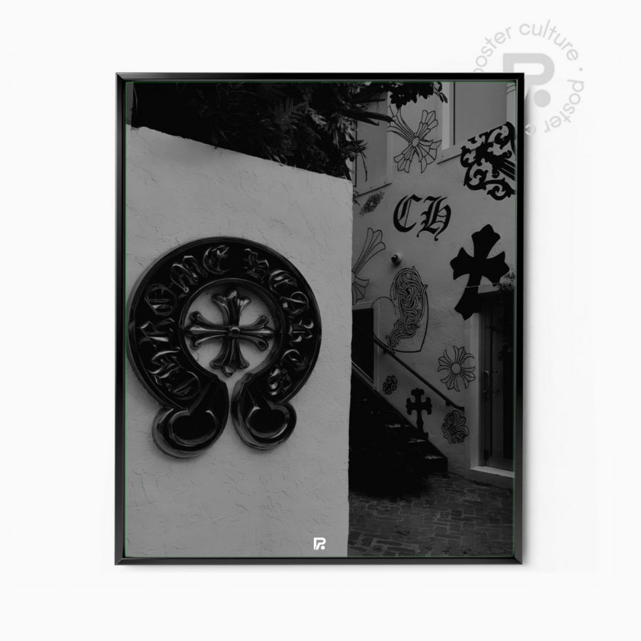 Chrome Hearts – Cross Wall Aesthetic