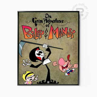 Las macabras aventuras de Billy y Mandy - Humor oscuro y locura infantil
