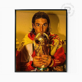 Sergio Ramos - Beso al trofeo