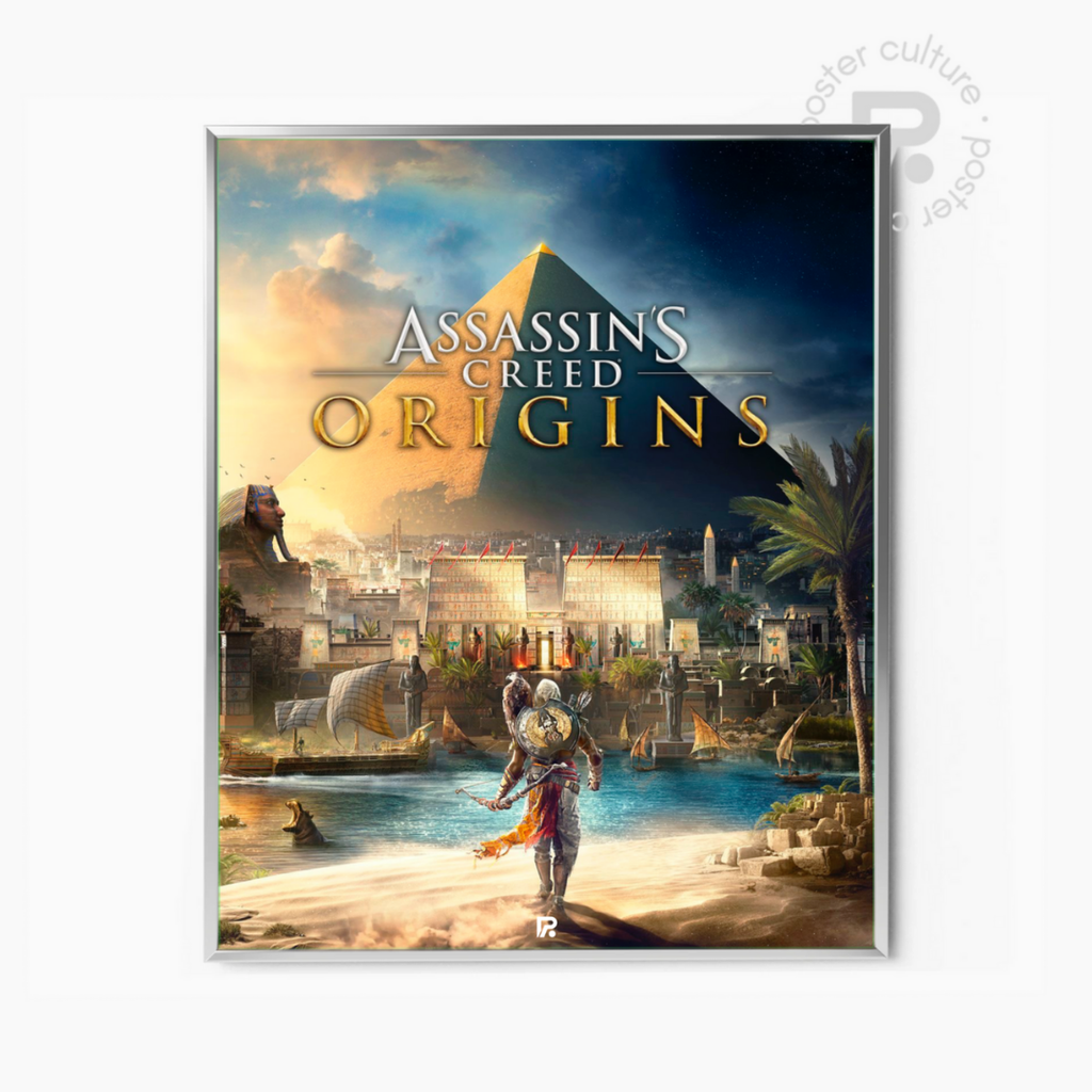 Assassin’s Creed Origins – Póster del origen de los Asesinos en el Antiguo Egipto