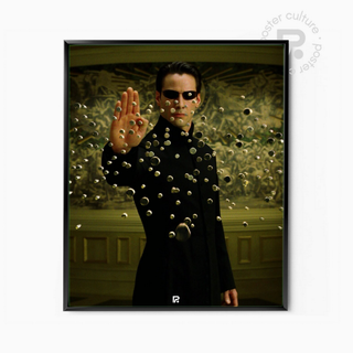 The Matrix – Neo deteniendo las balas