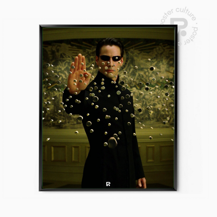 The Matrix – Neo deteniendo las balas