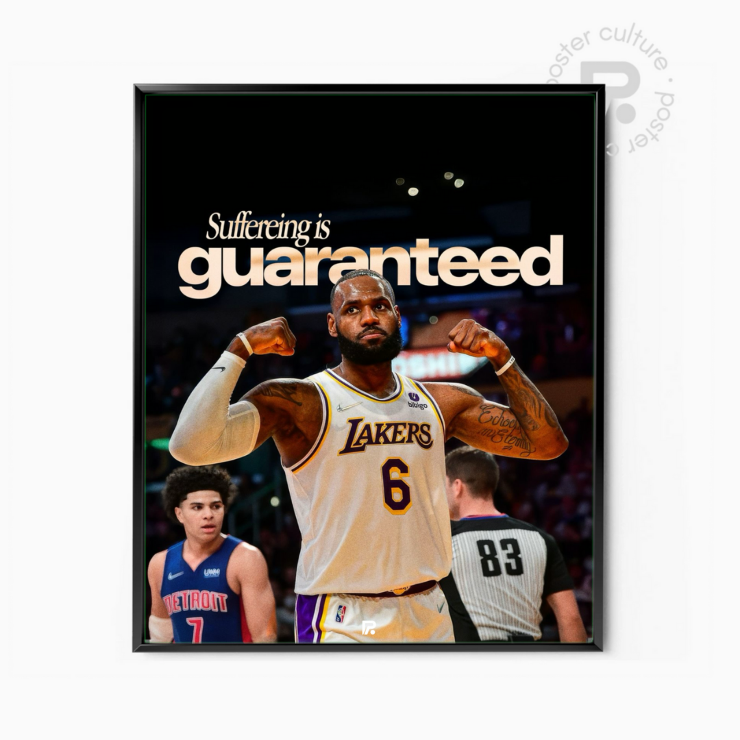 LeBron James – Suffering is guaranteed