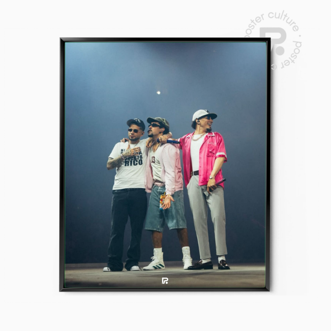 Dei V, Omar Courtz y Bad Bunny