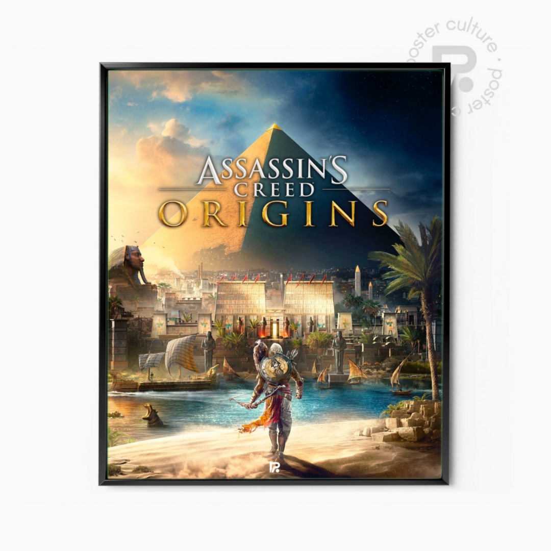 Assassin’s Creed Origins – Póster del origen de los Asesinos en el Antiguo Egipto