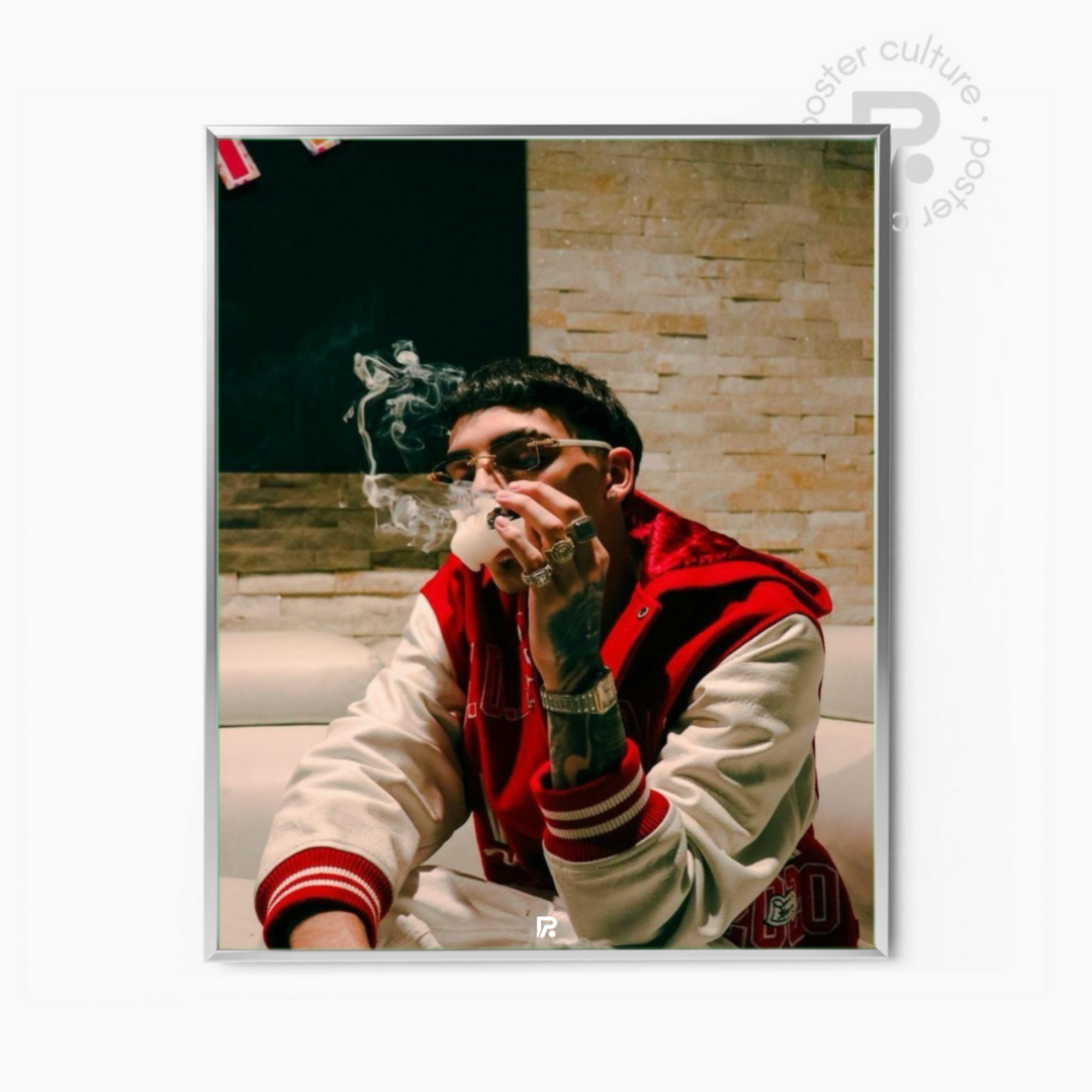 Póster Artista Urbano Vintage