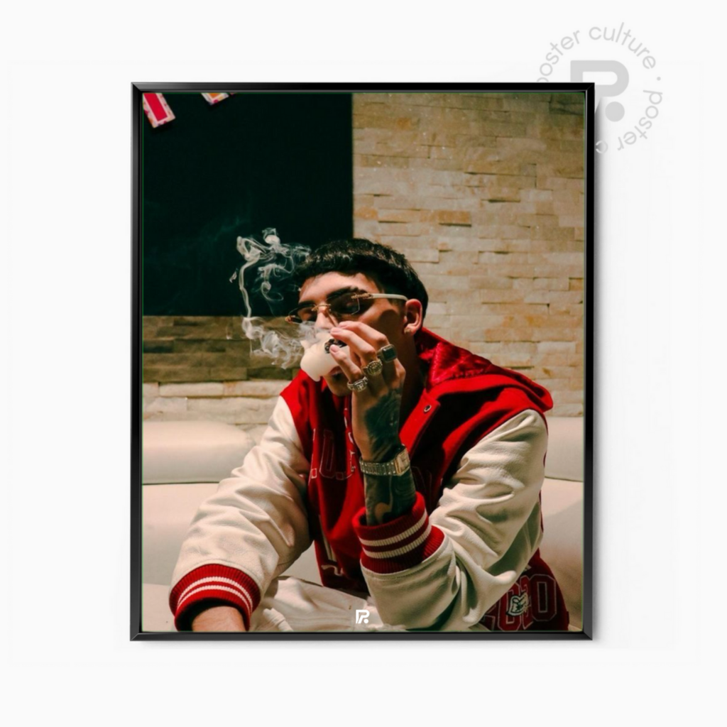 Póster Artista Urbano Vintage
