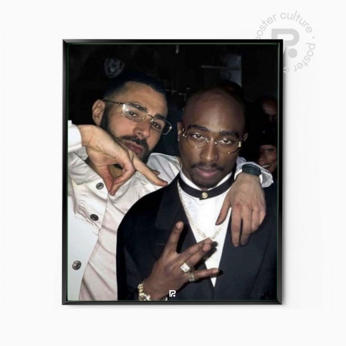 Karim Benzema y Tupac – Noche, mirada y leyenda