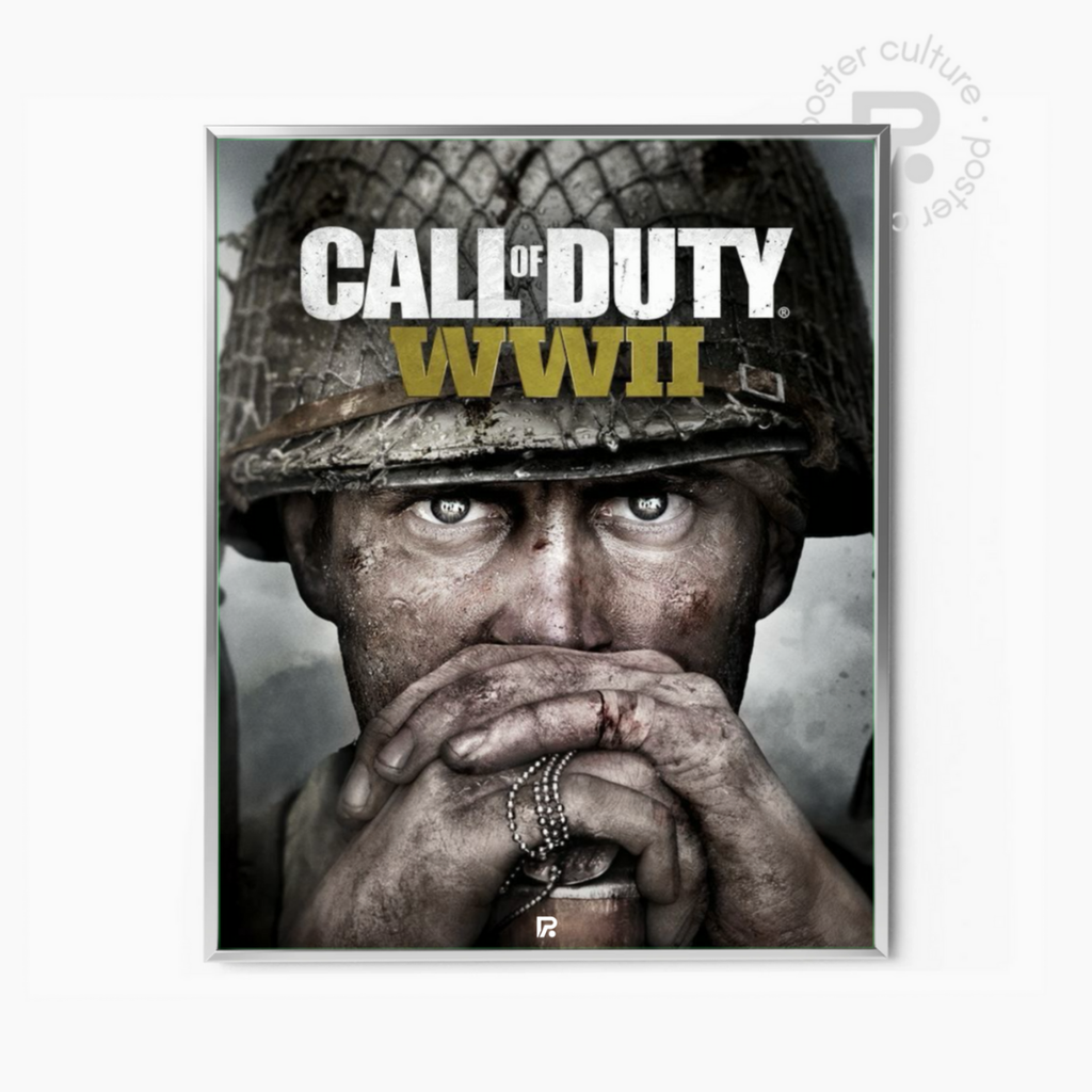Call of Duty: WWII – Póster bélico del videojuego ambientado en la Segunda Guerra Mundial