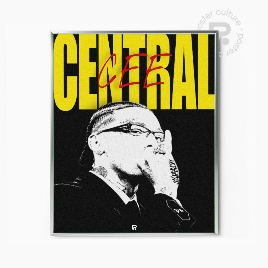 Póster Artista Retrato Intenso