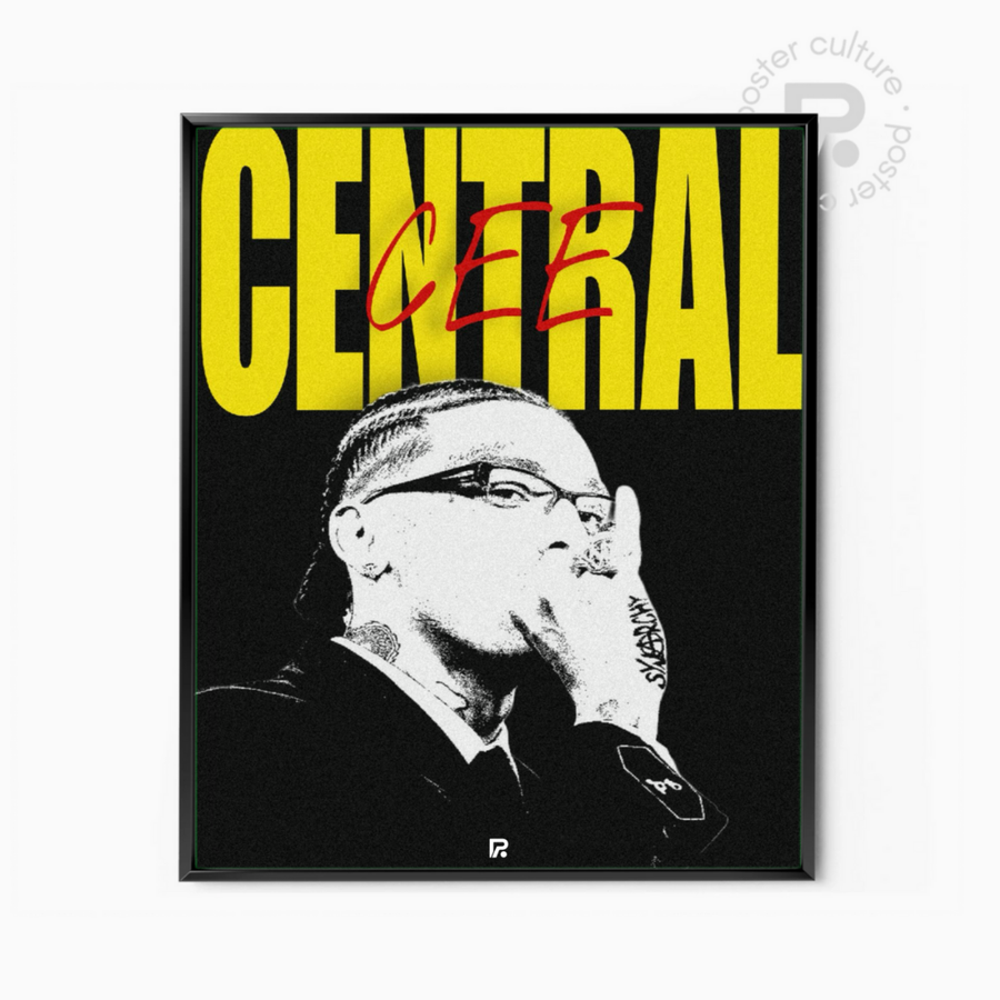 Póster Artista Retrato Intenso