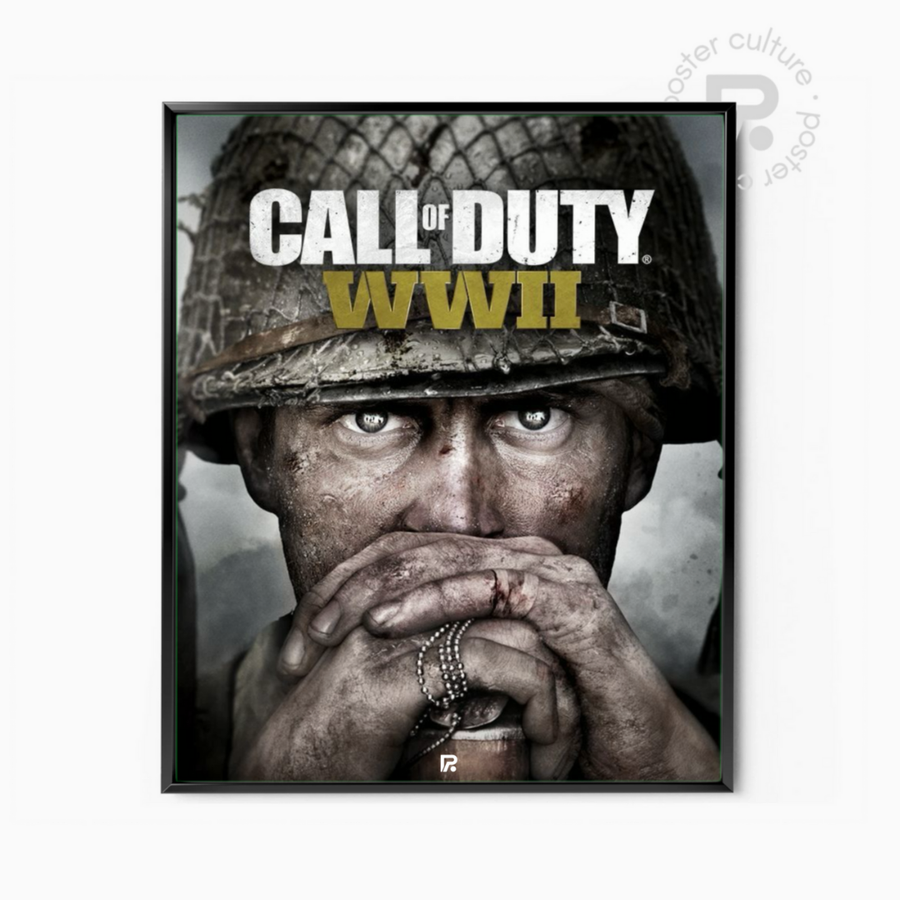 Call of Duty: WWII – Póster bélico del videojuego ambientado en la Segunda Guerra Mundial