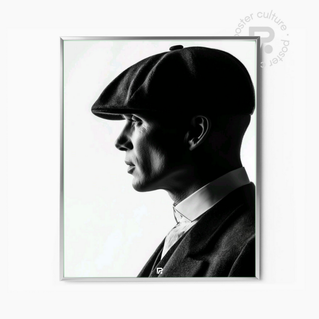 Peaky Blinders – Thomas Shelby de perfil, poder silencioso