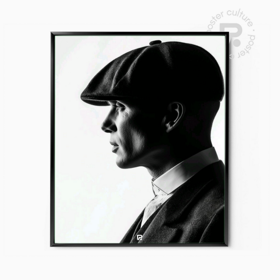 Peaky Blinders – Thomas Shelby de perfil, poder silencioso