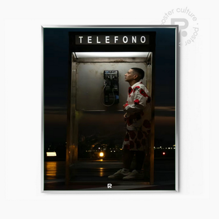 Póster Artista Estilo Vintage Sepia