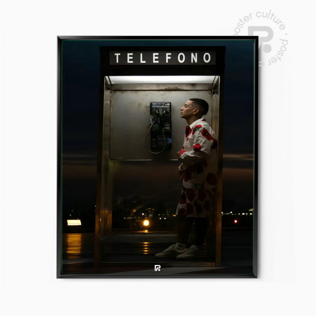 Póster Artista Estilo Vintage Sepia
