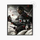 Ghost of Tsushima – Póster épico del samurái en el Japón feudal