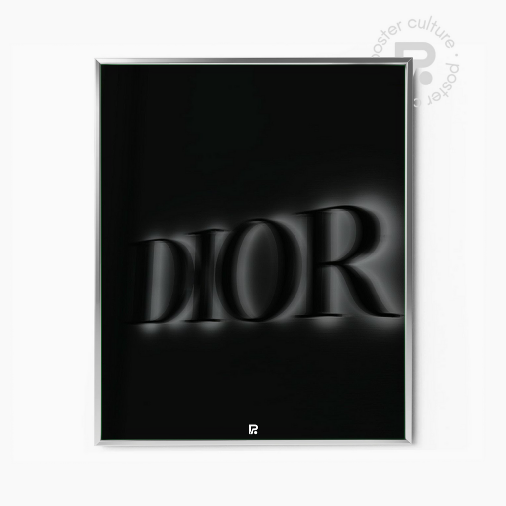 Dior – Tipografía Noir