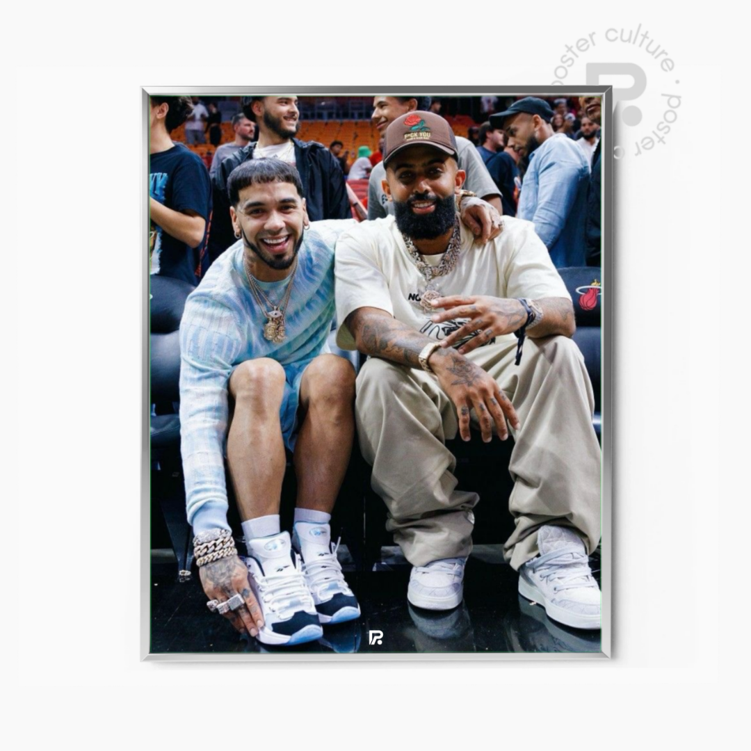 Anuel AA y Eladio Carrion