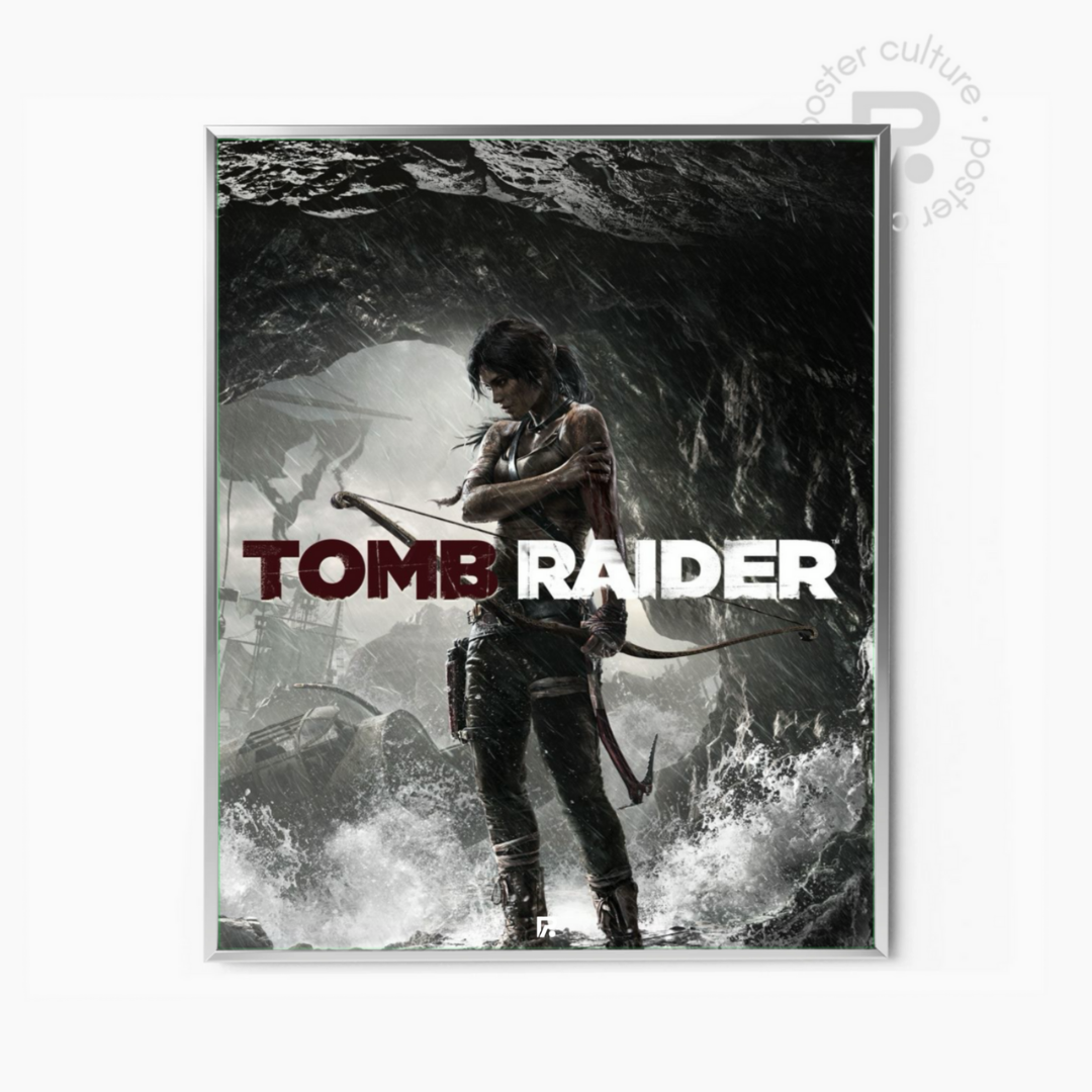 Tomb Raider – Póster de Lara Croft en su historia de supervivencia