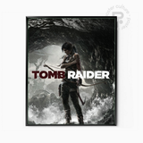 Tomb Raider – Póster de Lara Croft en su historia de supervivencia