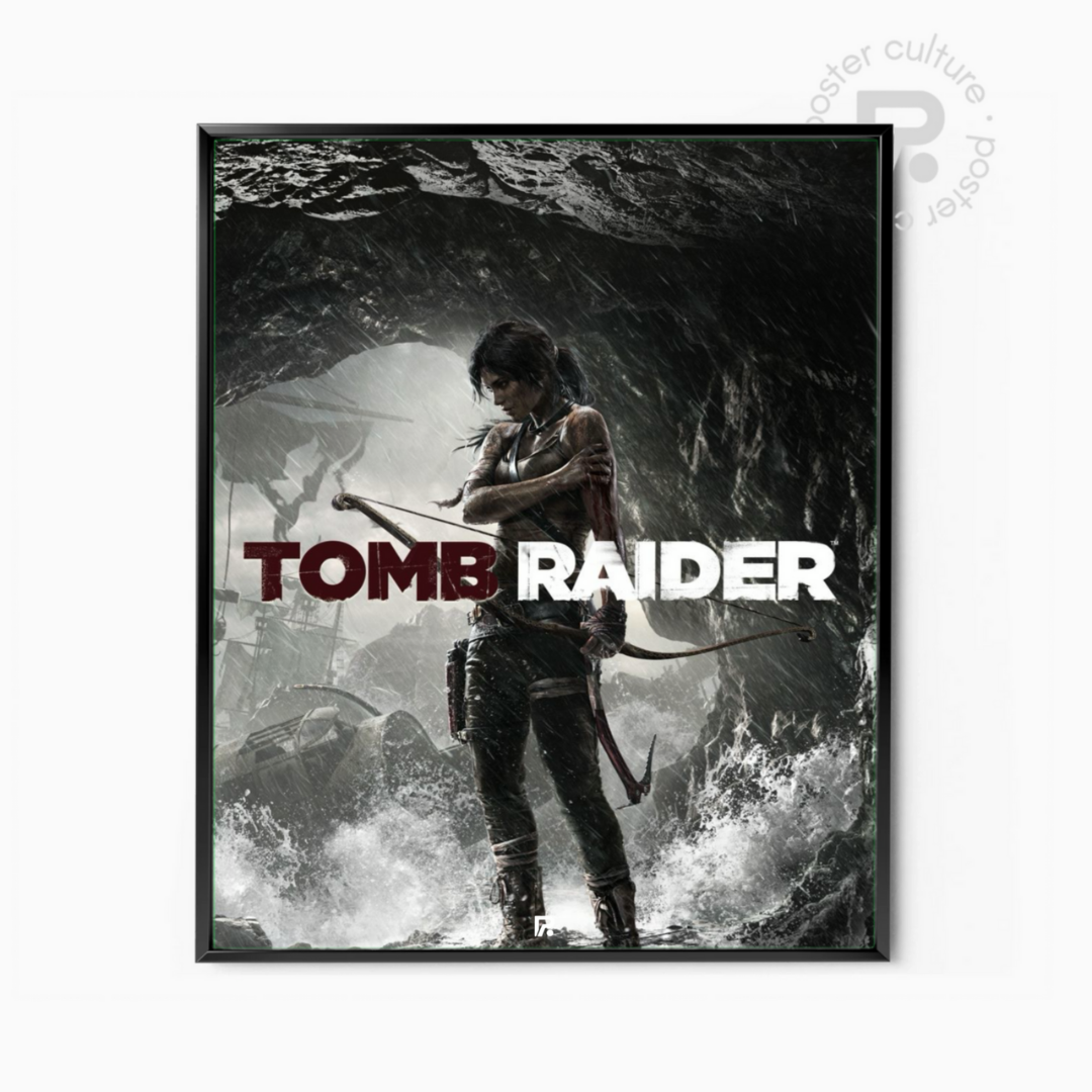 Tomb Raider – Póster de Lara Croft en su historia de supervivencia