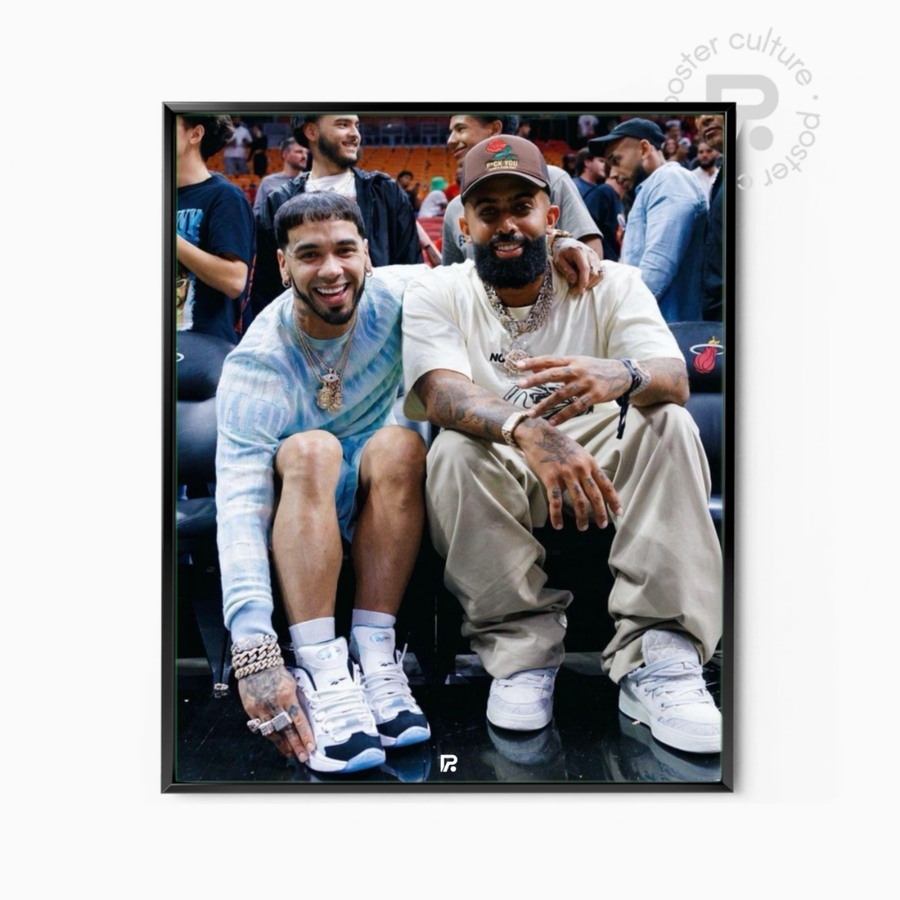 Anuel AA y Eladio Carrion