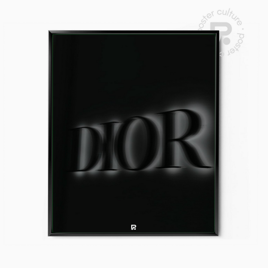 Dior – Tipografía Noir