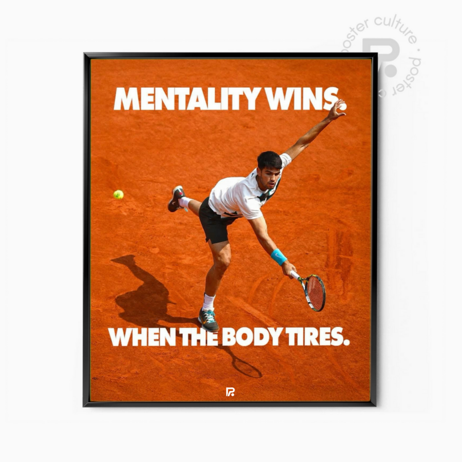 Carlos Alcaraz - Gana la mente cuando el cuerpo cae