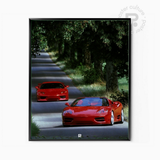 Ferrari 360 Spider – Doble rugido en carretera bajo los árboles