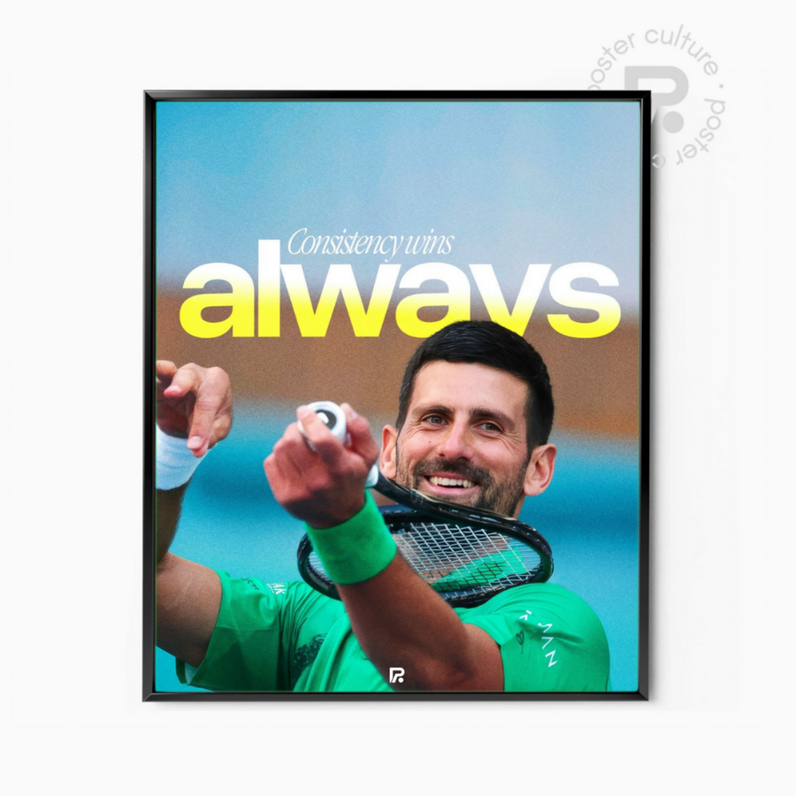 Novak Djokovic - Consistencia gana siempre