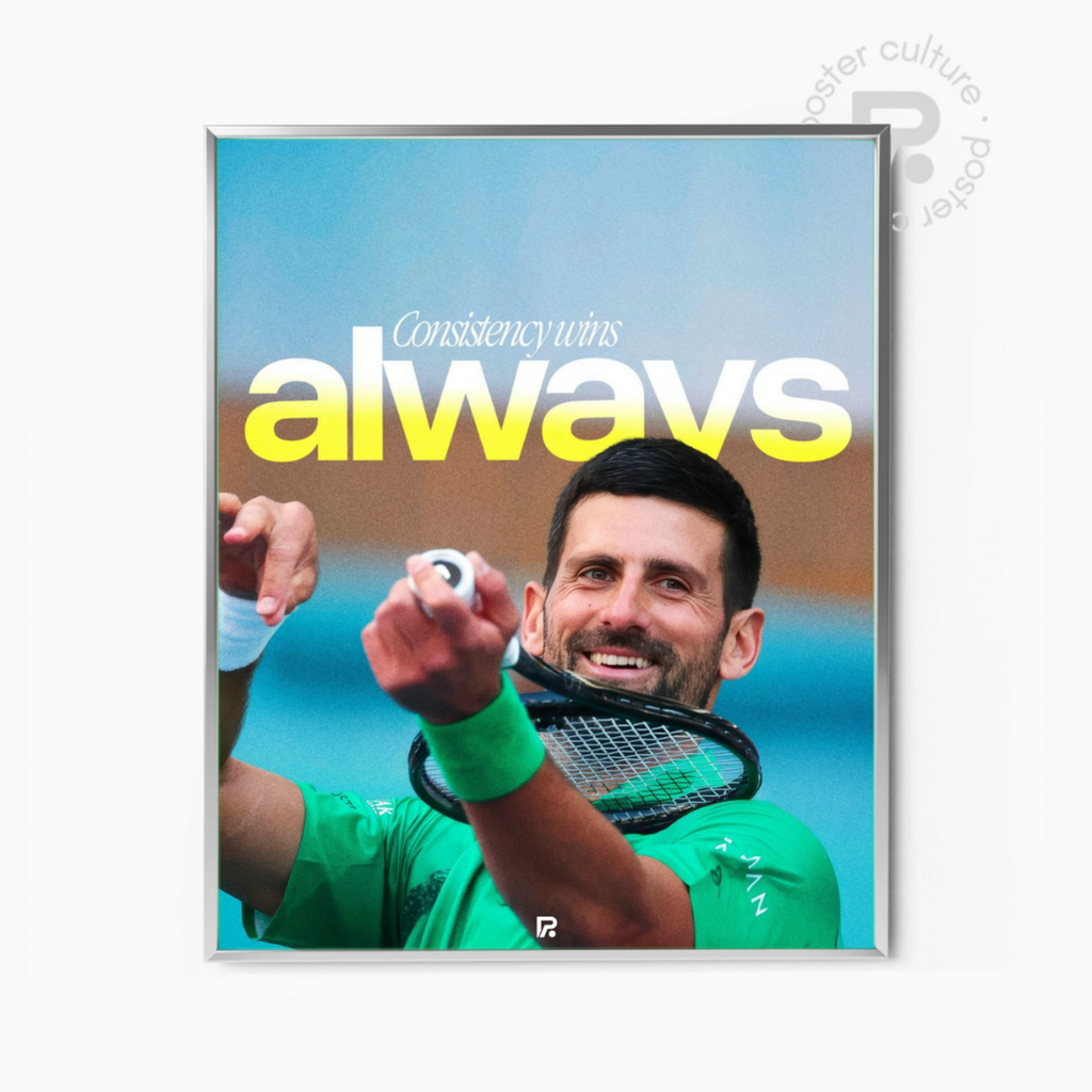 Novak Djokovic - Consistencia gana siempre