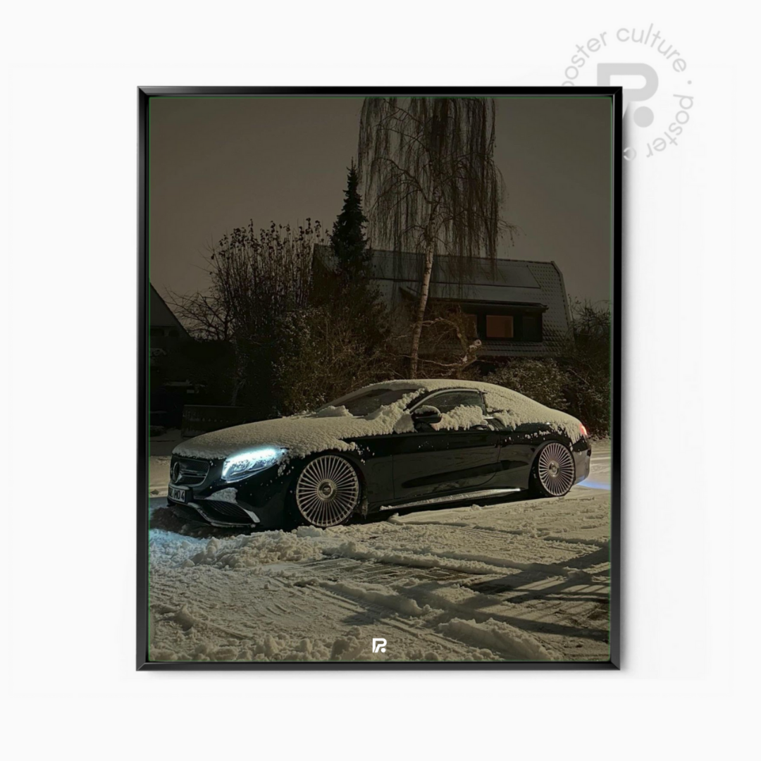 Mercedes S-Class in the Snow - Elegance Never Freezes