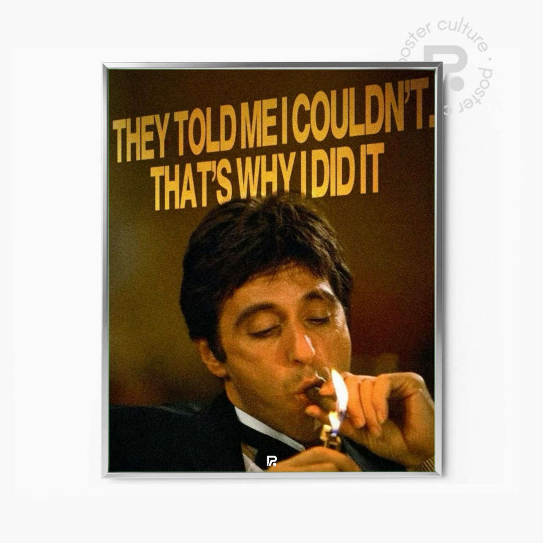 Tony Montana – Me dijeron que no, por eso lo hice